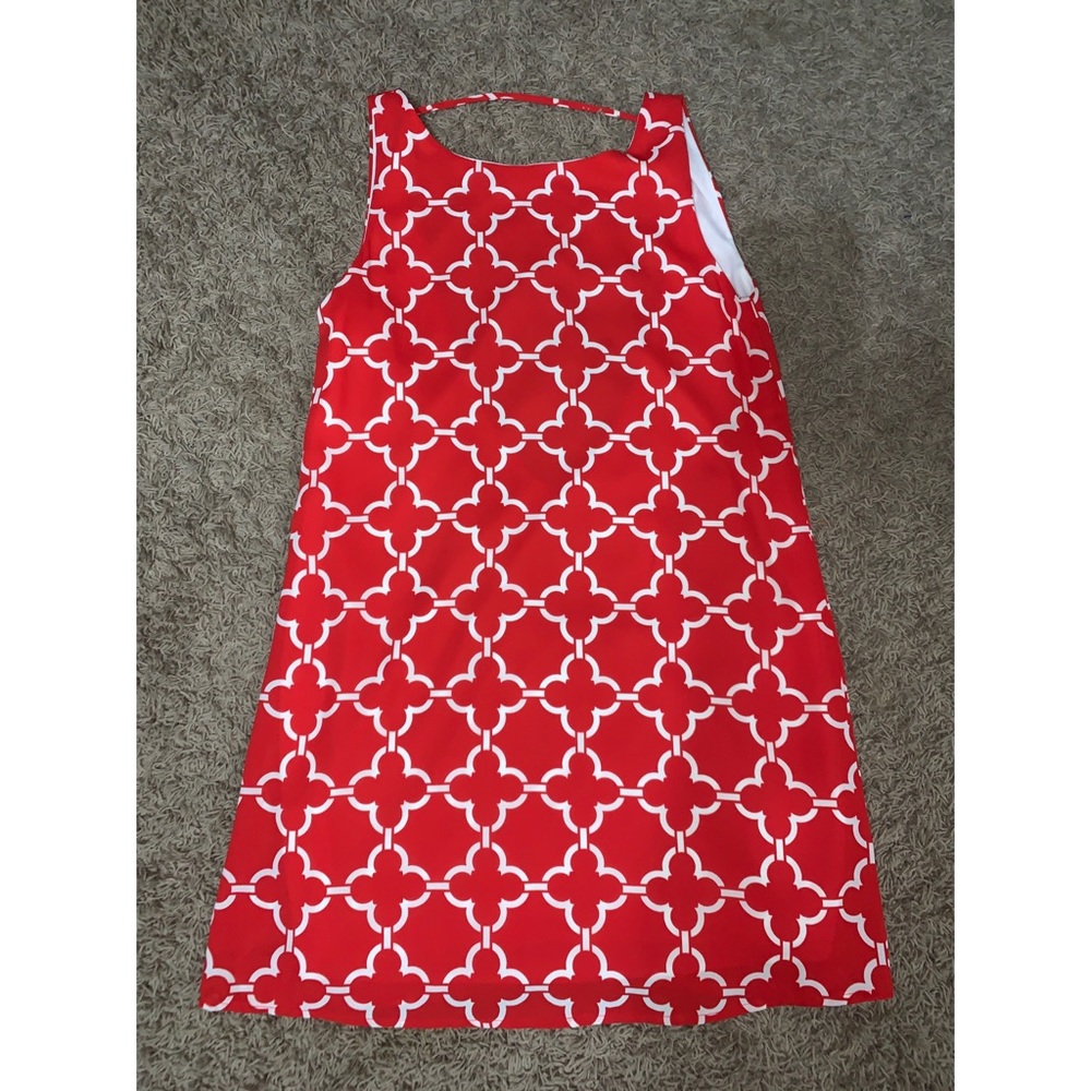 Open back patterned shift dress❤️